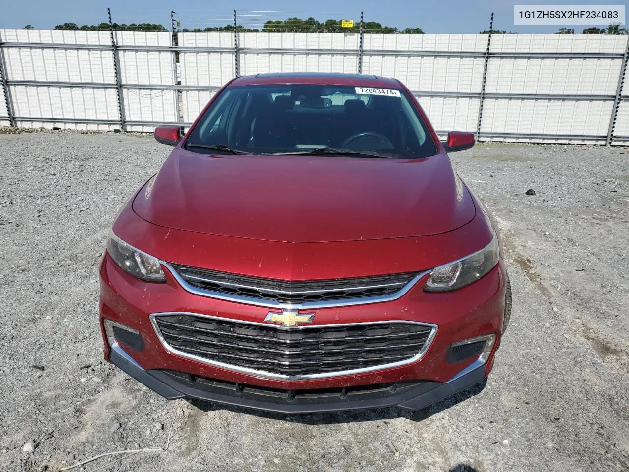 1G1ZH5SX2HF234083 2017 Chevrolet Malibu Premier