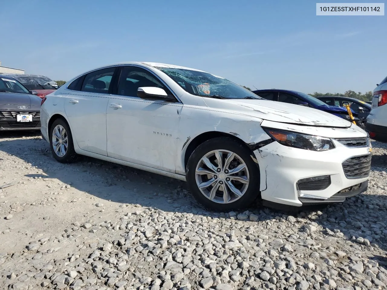 2017 Chevrolet Malibu Lt VIN: 1G1ZE5STXHF101142 Lot: 72069794