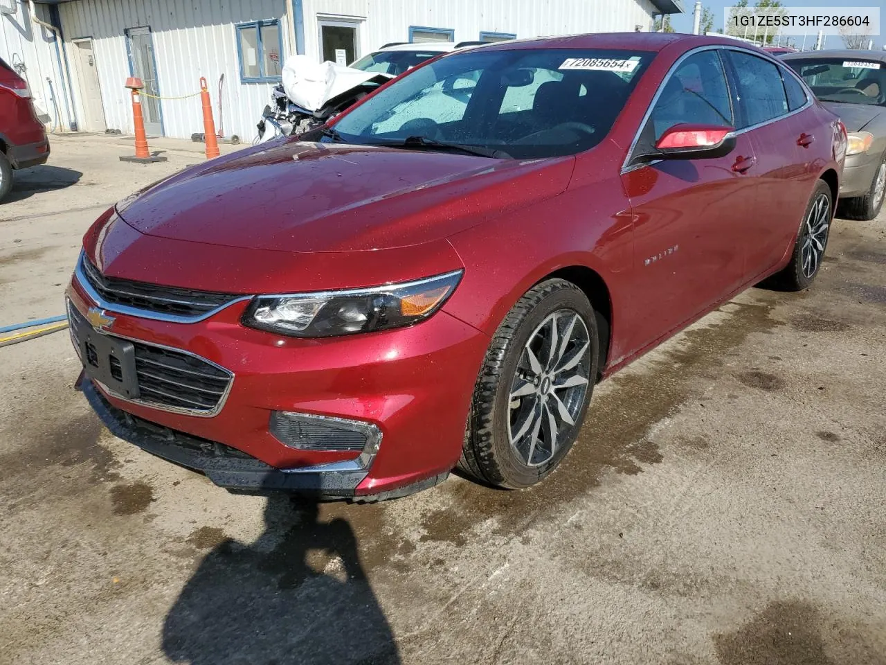 2017 Chevrolet Malibu Lt VIN: 1G1ZE5ST3HF286604 Lot: 72085654