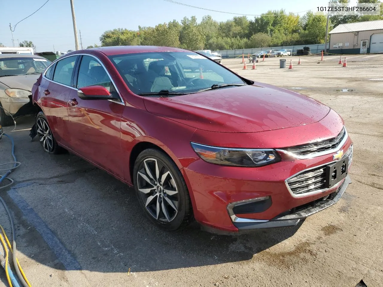 2017 Chevrolet Malibu Lt VIN: 1G1ZE5ST3HF286604 Lot: 72085654