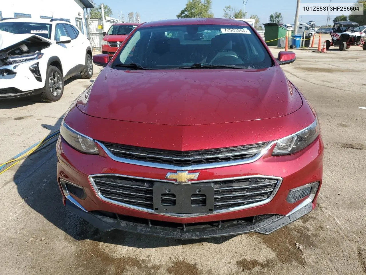 2017 Chevrolet Malibu Lt VIN: 1G1ZE5ST3HF286604 Lot: 72085654