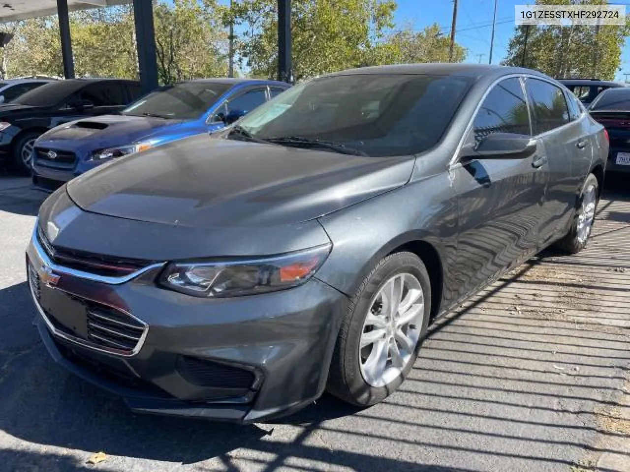 2017 Chevrolet Malibu Lt VIN: 1G1ZE5STXHF292724 Lot: 72089754