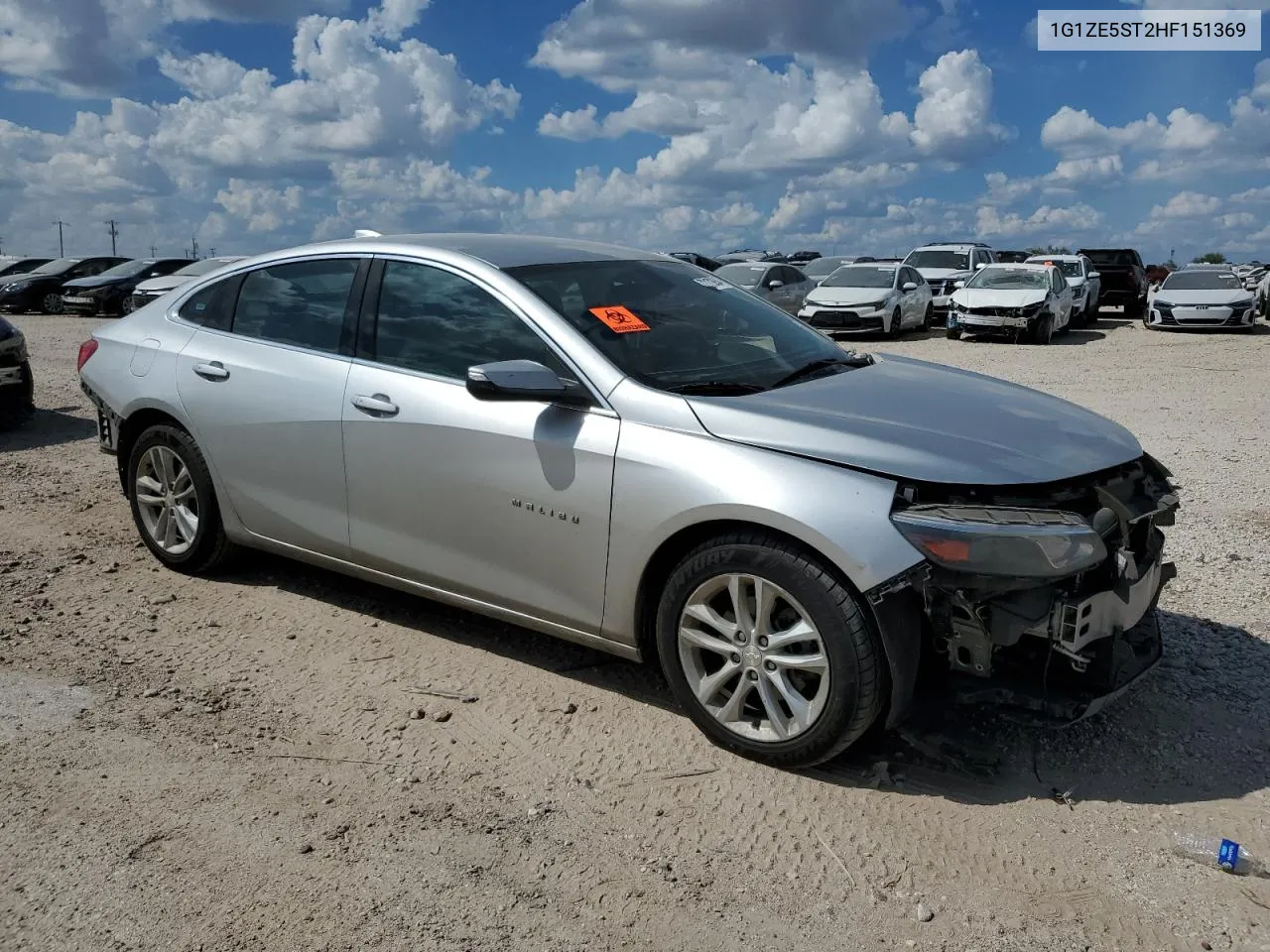 2017 Chevrolet Malibu Lt VIN: 1G1ZE5ST2HF151369 Lot: 72179954