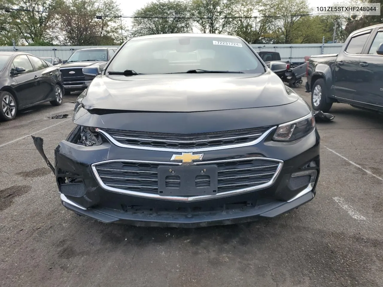 2017 Chevrolet Malibu Lt VIN: 1G1ZE5STXHF248044 Lot: 72231724