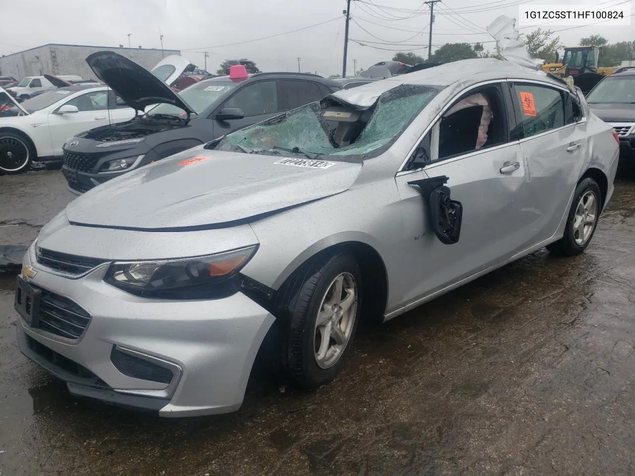 1G1ZC5ST1HF100824 2017 Chevrolet Malibu Ls