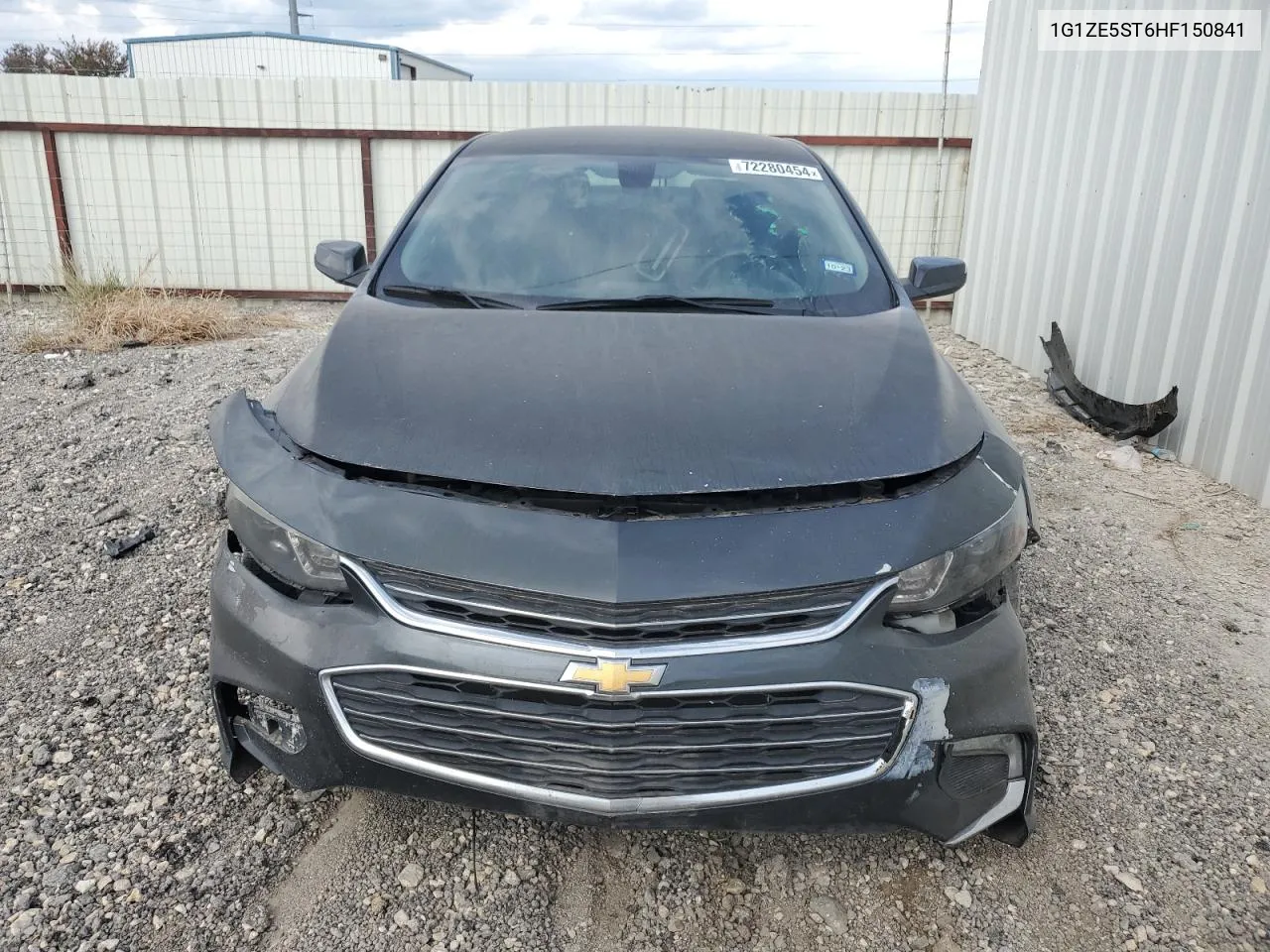 1G1ZE5ST6HF150841 2017 Chevrolet Malibu Lt