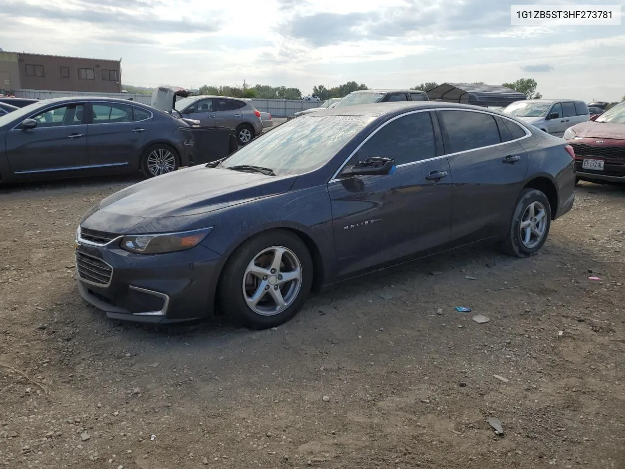 2017 Chevrolet Malibu Ls VIN: 1G1ZB5ST3HF273781 Lot: 72368454