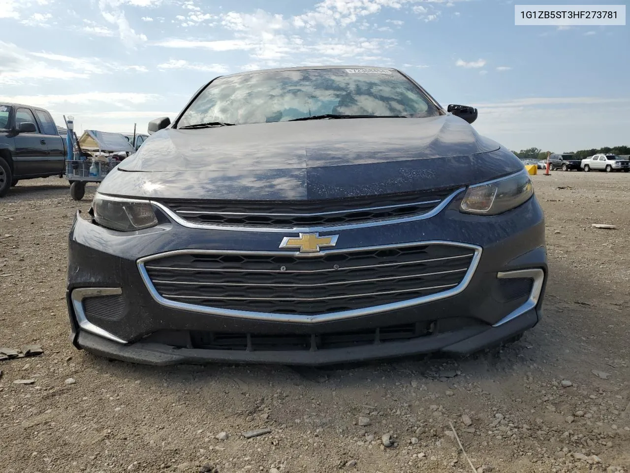 2017 Chevrolet Malibu Ls VIN: 1G1ZB5ST3HF273781 Lot: 72368454