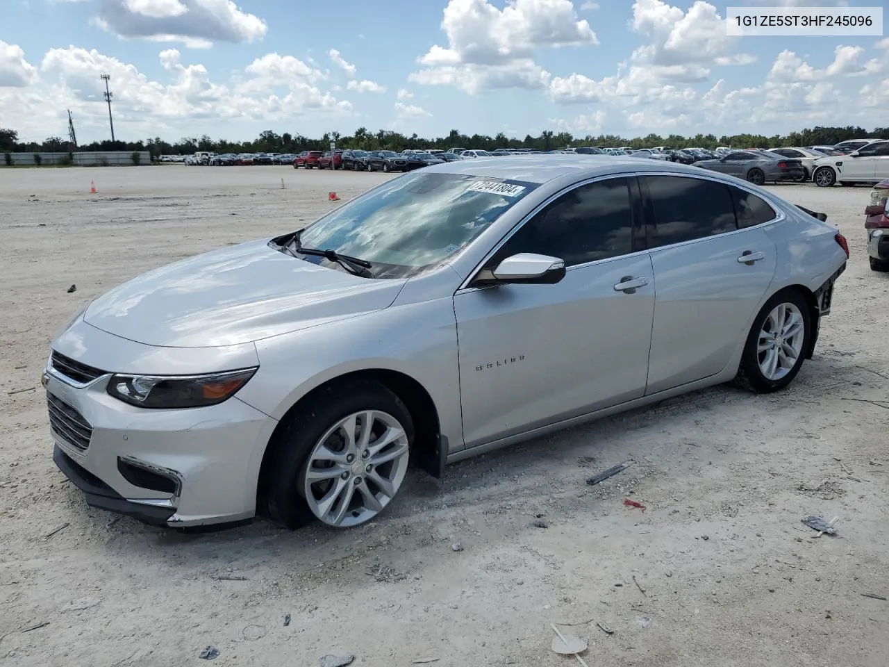 2017 Chevrolet Malibu Lt VIN: 1G1ZE5ST3HF245096 Lot: 72441804