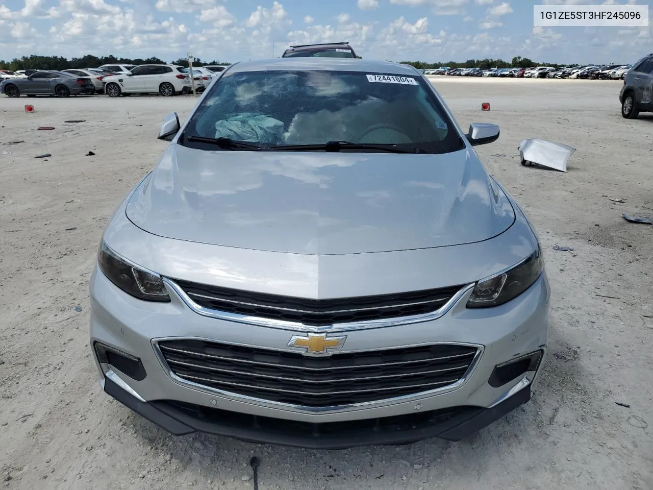 2017 Chevrolet Malibu Lt VIN: 1G1ZE5ST3HF245096 Lot: 72441804