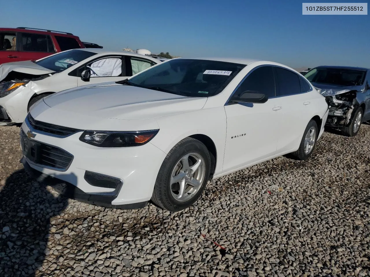 2017 Chevrolet Malibu Ls VIN: 1G1ZB5ST7HF255512 Lot: 72476274