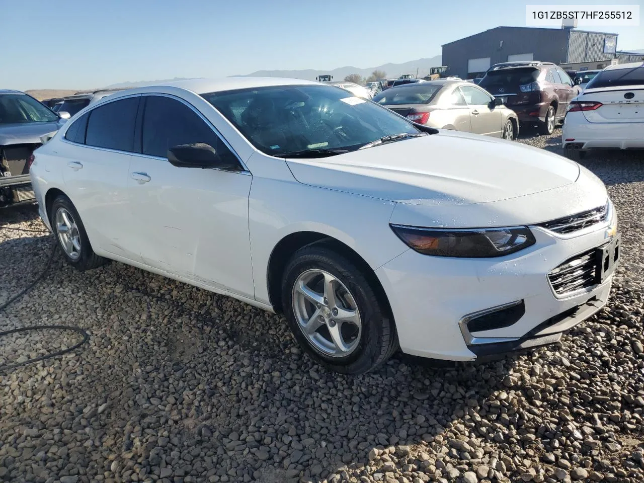 2017 Chevrolet Malibu Ls VIN: 1G1ZB5ST7HF255512 Lot: 72476274