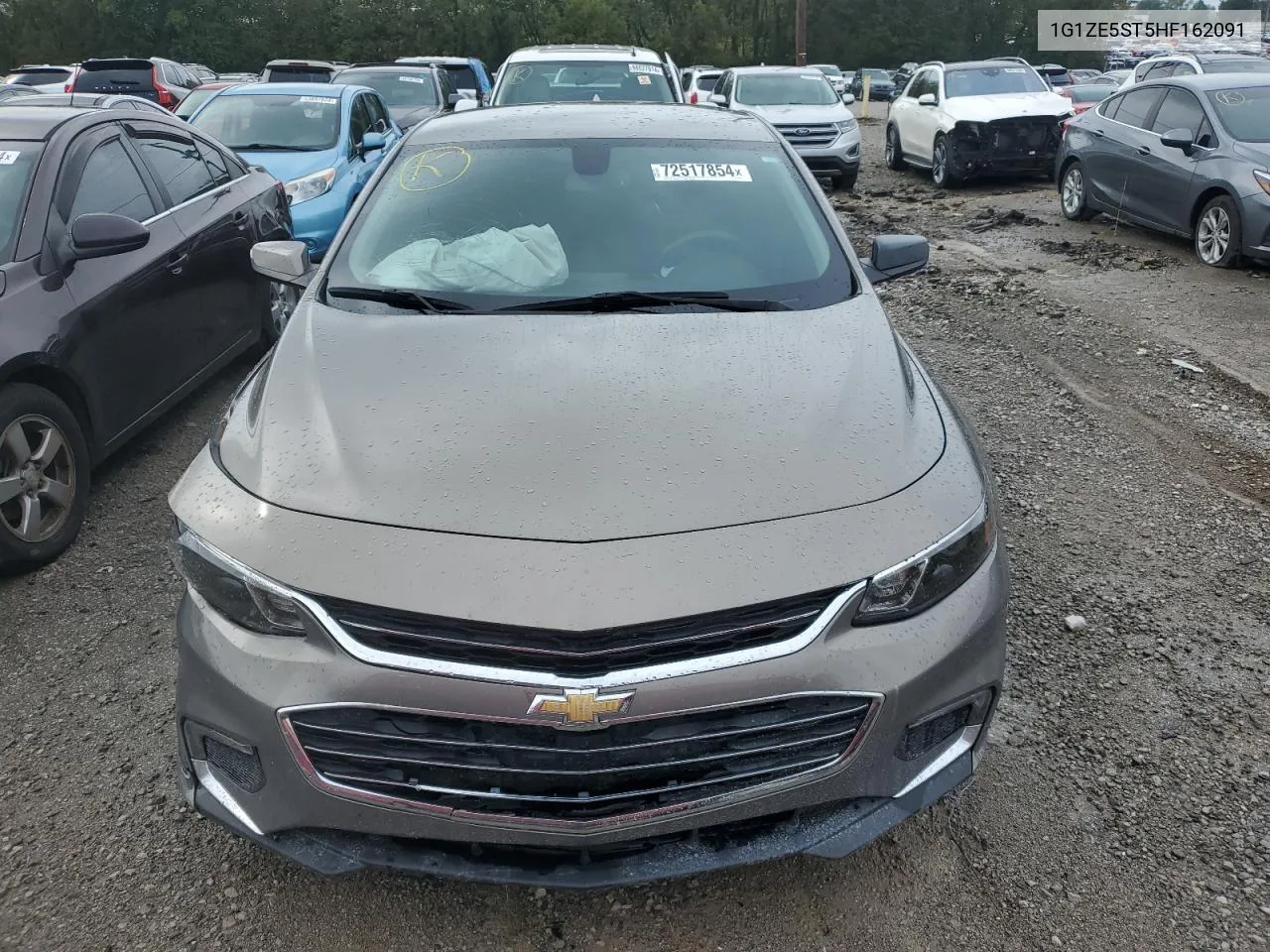 2017 Chevrolet Malibu Lt VIN: 1G1ZE5ST5HF162091 Lot: 72517854