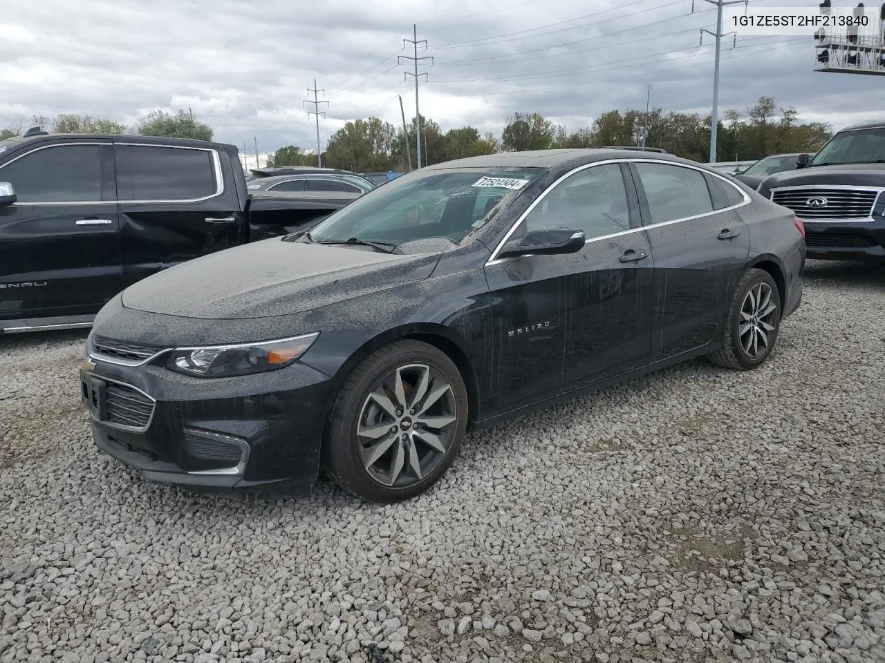 2017 Chevrolet Malibu Lt VIN: 1G1ZE5ST2HF213840 Lot: 72524504