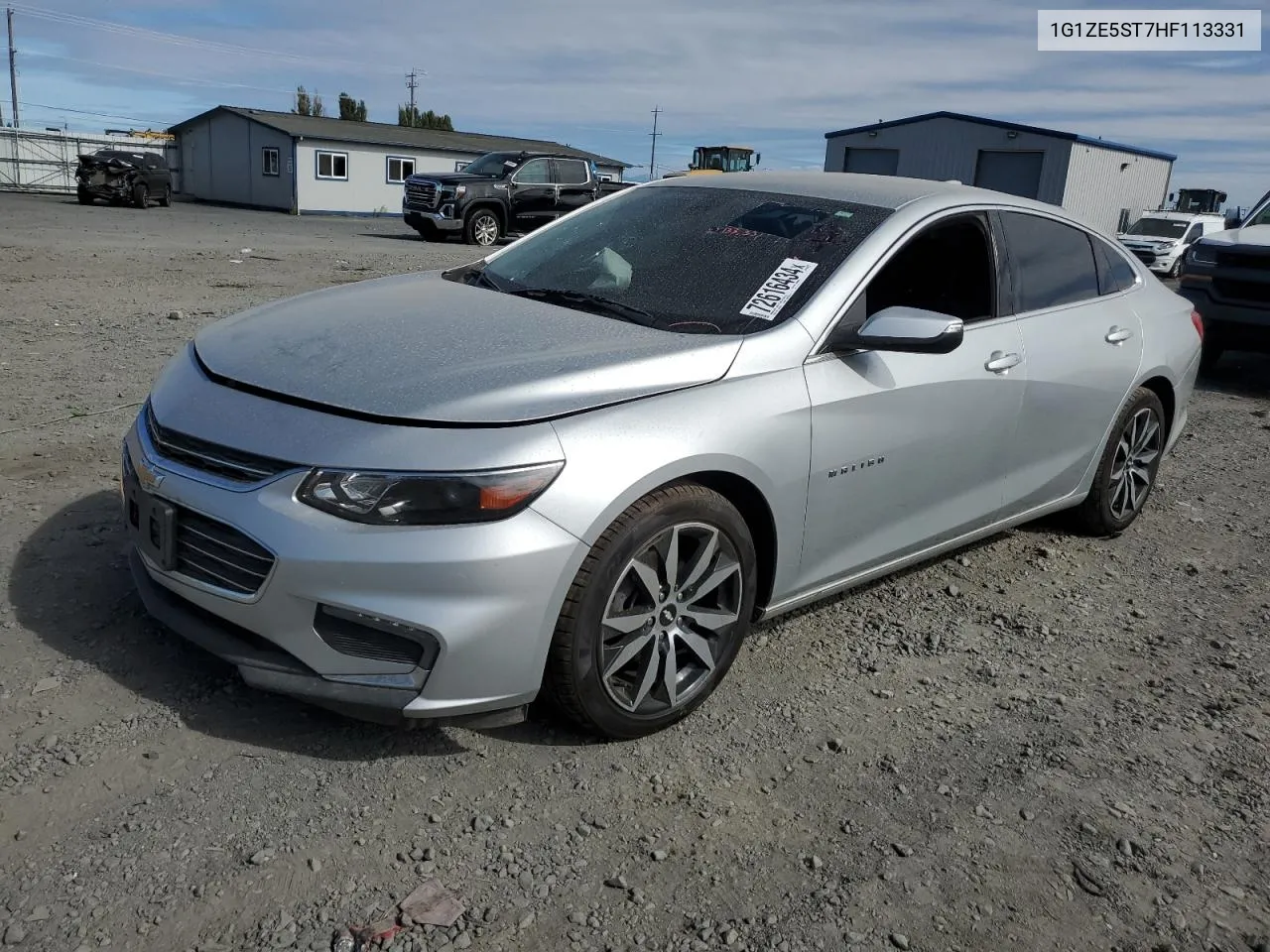 2017 Chevrolet Malibu Lt VIN: 1G1ZE5ST7HF113331 Lot: 72616434