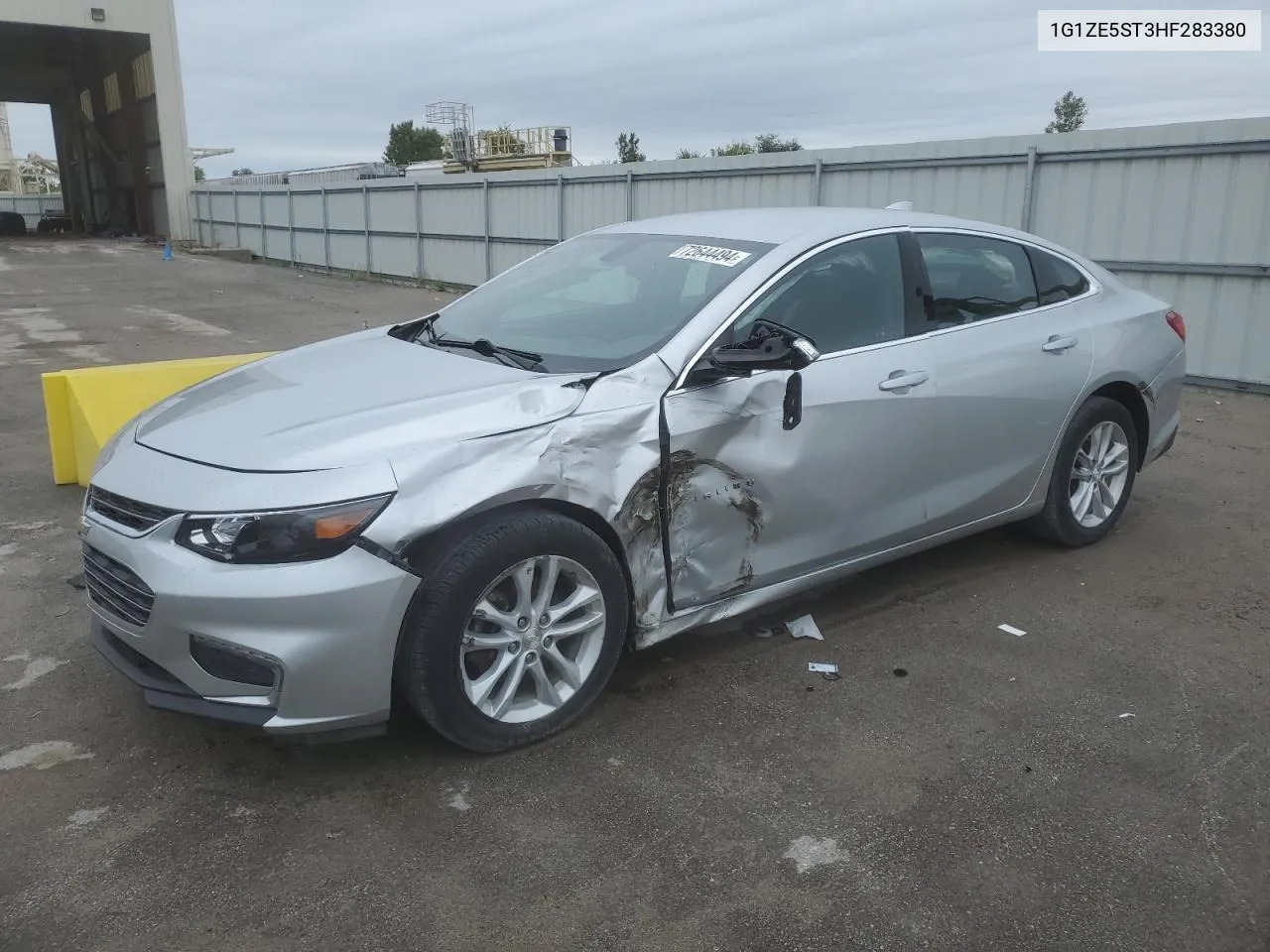 2017 Chevrolet Malibu Lt VIN: 1G1ZE5ST3HF283380 Lot: 72644494