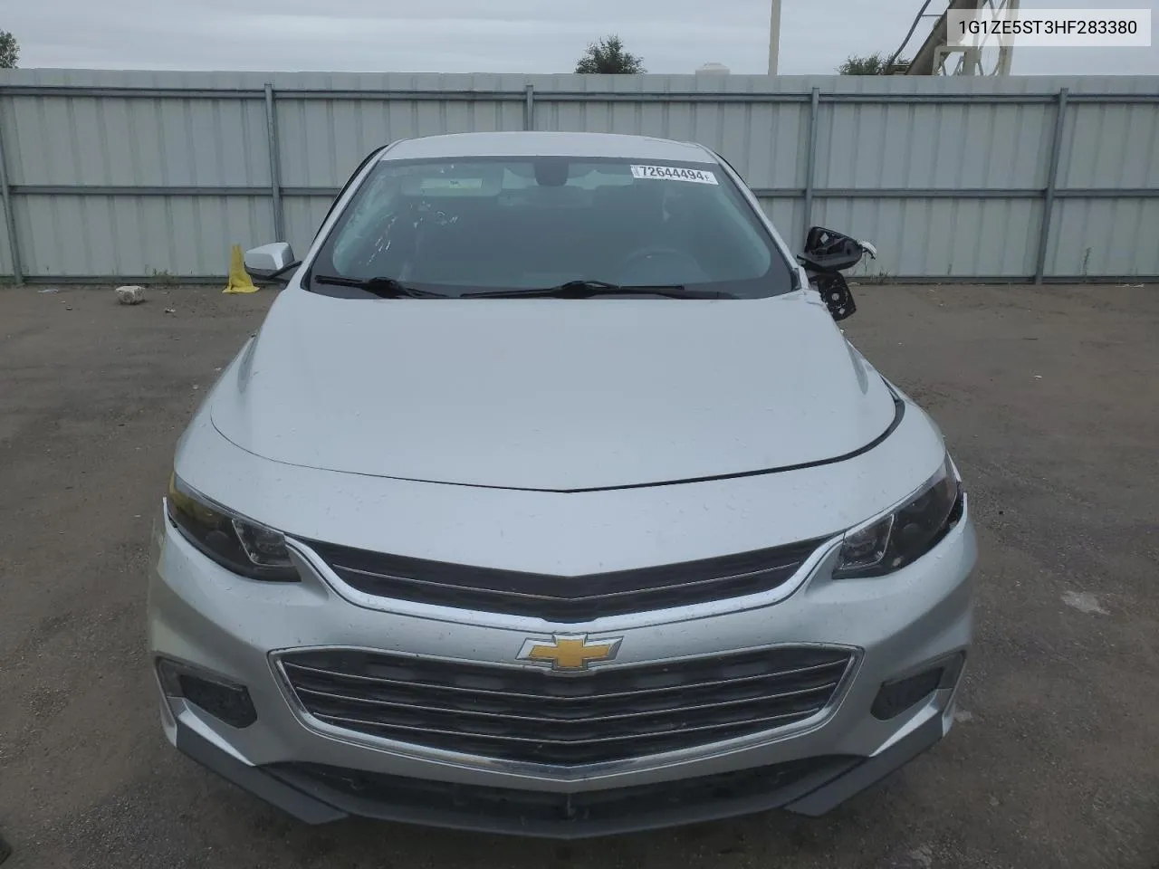 2017 Chevrolet Malibu Lt VIN: 1G1ZE5ST3HF283380 Lot: 72644494