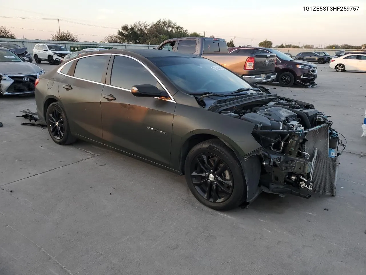 2017 Chevrolet Malibu Lt VIN: 1G1ZE5ST3HF259757 Lot: 72674324