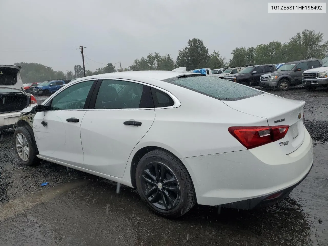 2017 Chevrolet Malibu Lt VIN: 1G1ZE5ST1HF195492 Lot: 72771174