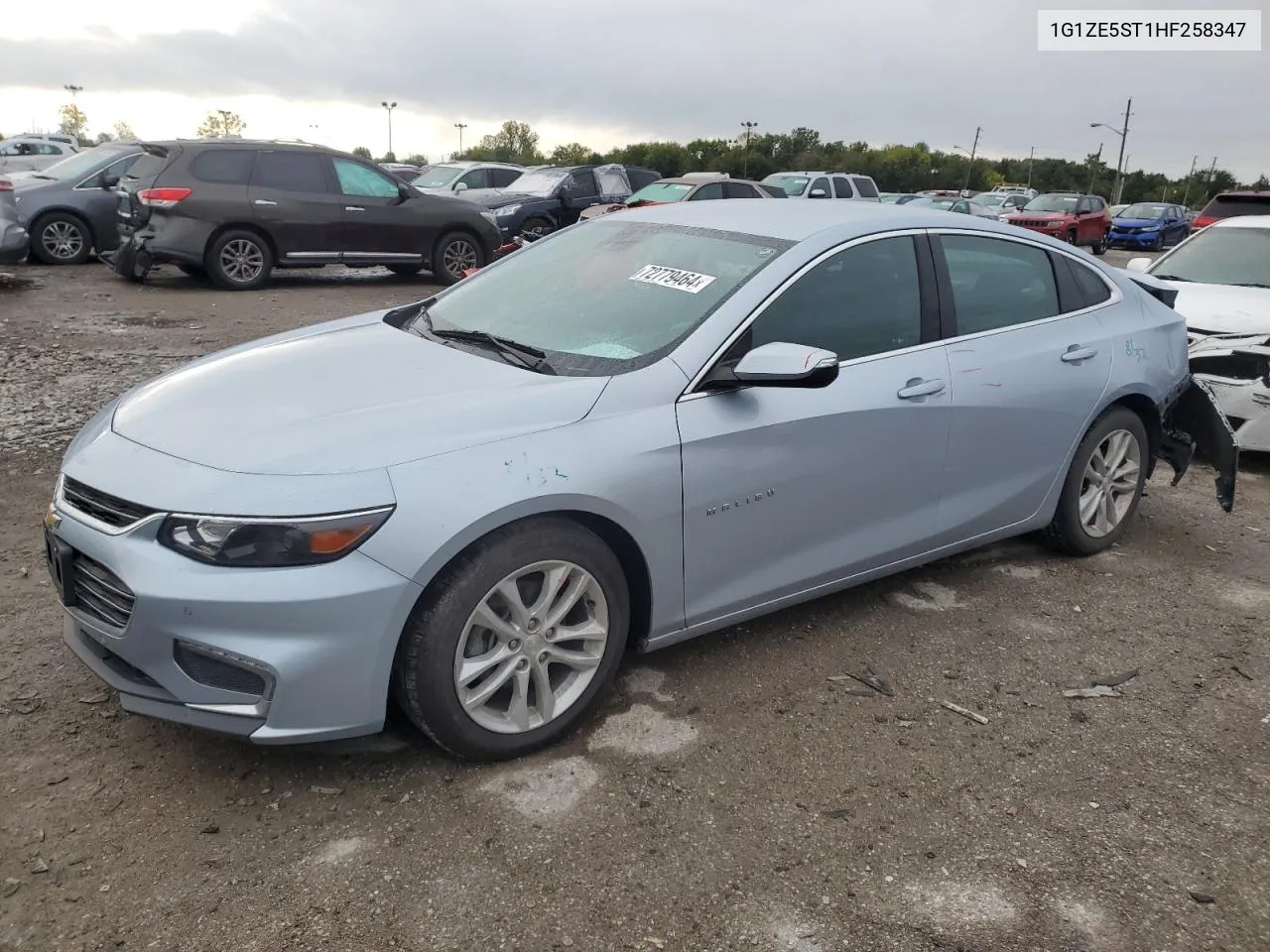 2017 Chevrolet Malibu Lt VIN: 1G1ZE5ST1HF258347 Lot: 72779464