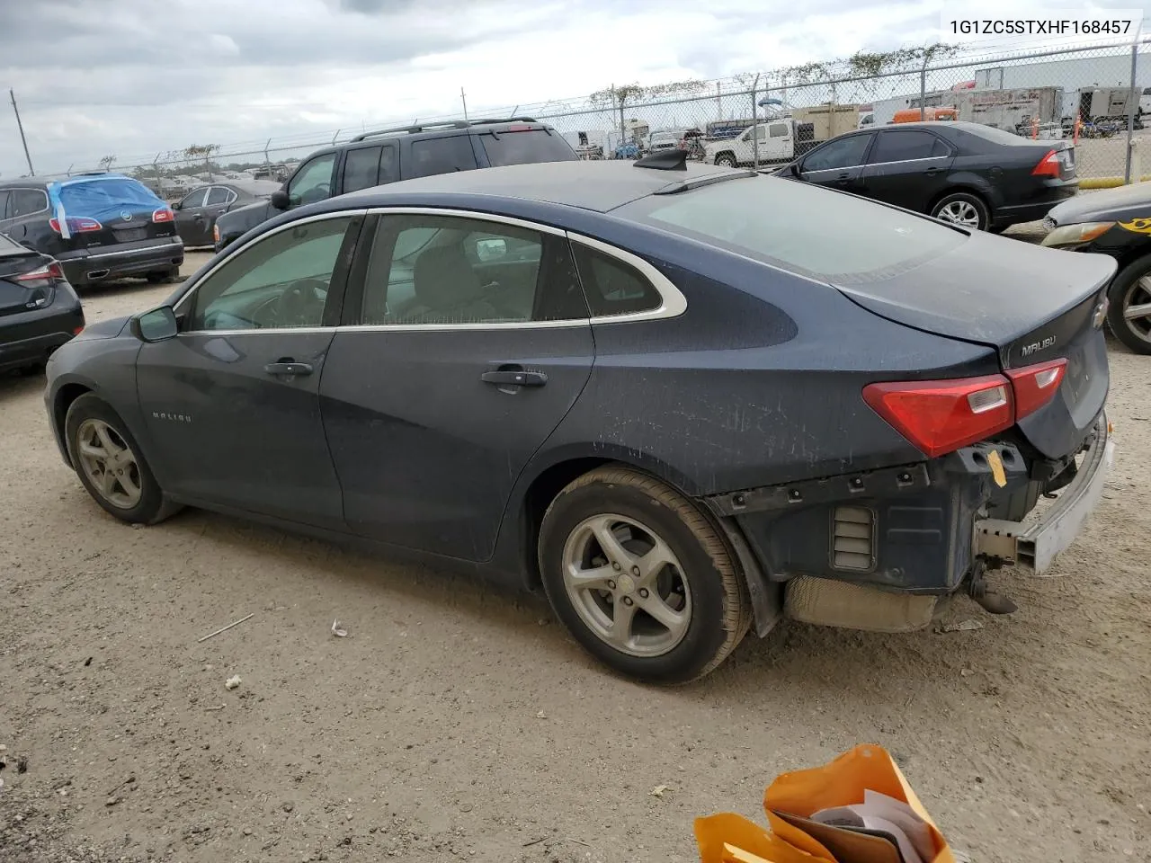 2017 Chevrolet Malibu Ls VIN: 1G1ZC5STXHF168457 Lot: 72791074