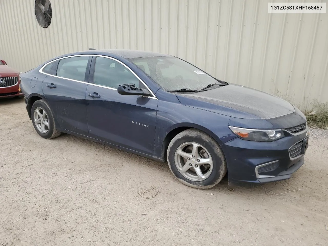 2017 Chevrolet Malibu Ls VIN: 1G1ZC5STXHF168457 Lot: 72791074