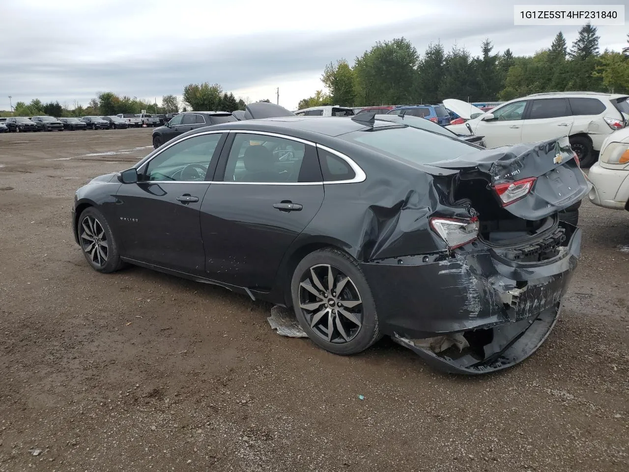 2017 Chevrolet Malibu Lt VIN: 1G1ZE5ST4HF231840 Lot: 72965334