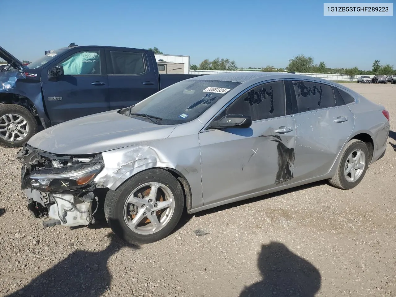 2017 Chevrolet Malibu Ls VIN: 1G1ZB5ST5HF289223 Lot: 72981334