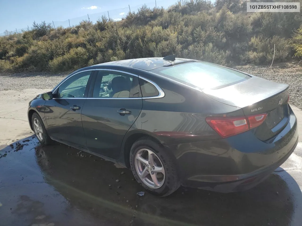 2017 Chevrolet Malibu Ls VIN: 1G1ZB5STXHF108598 Lot: 72990514