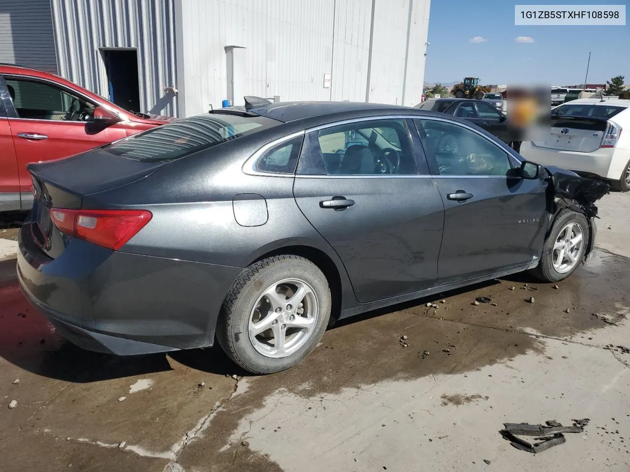 2017 Chevrolet Malibu Ls VIN: 1G1ZB5STXHF108598 Lot: 72990514