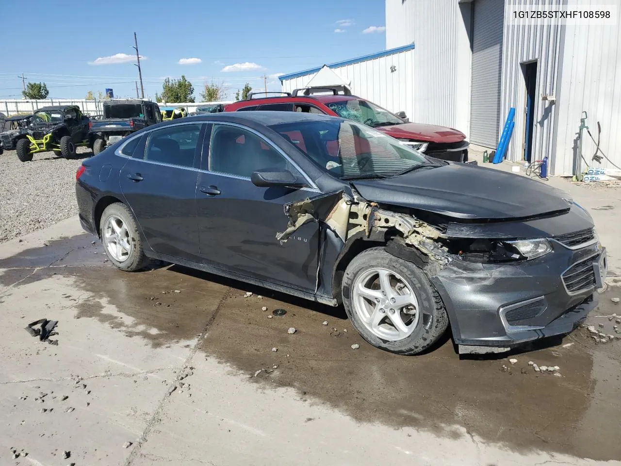 2017 Chevrolet Malibu Ls VIN: 1G1ZB5STXHF108598 Lot: 72990514