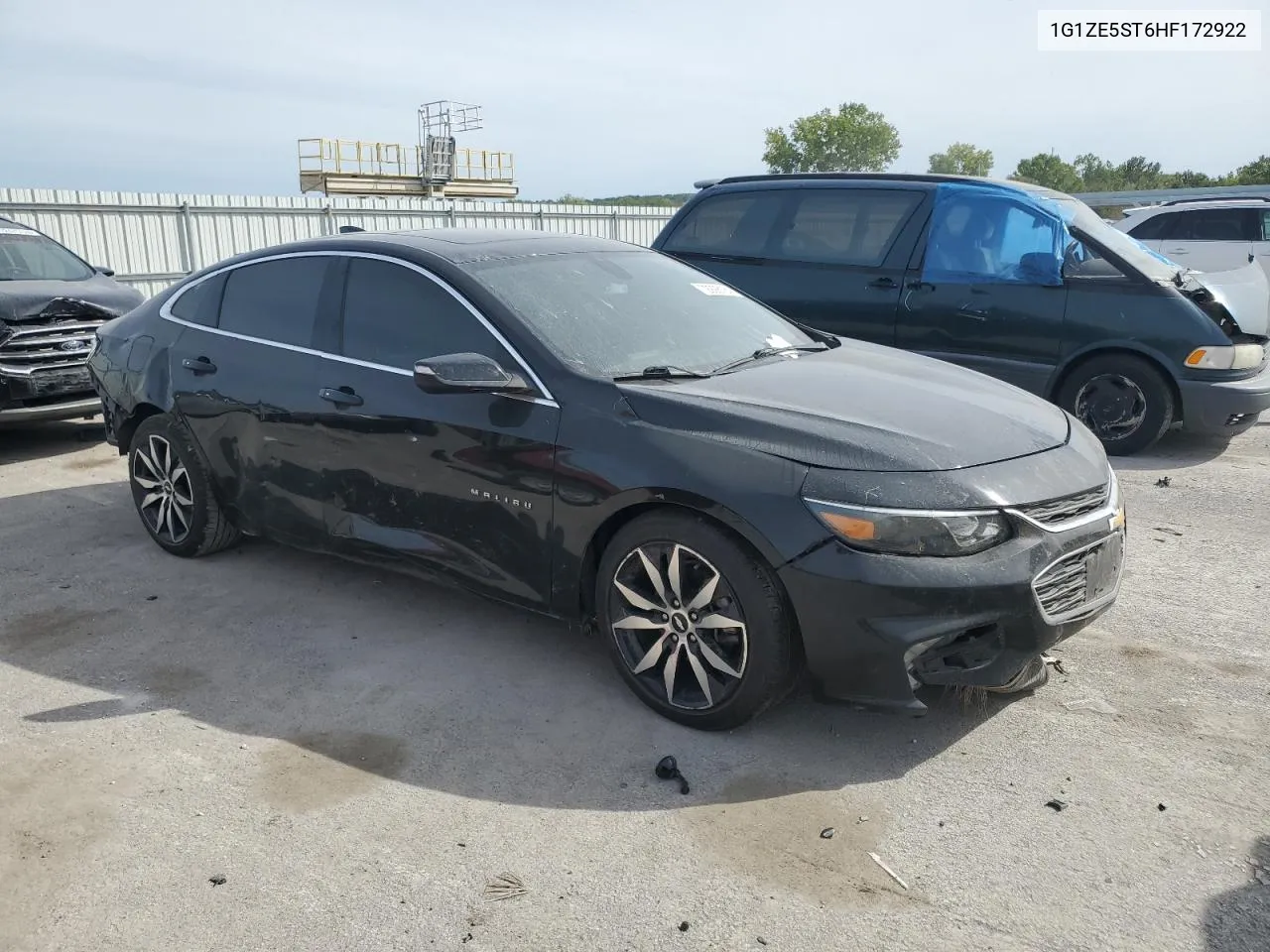 2017 Chevrolet Malibu Lt VIN: 1G1ZE5ST6HF172922 Lot: 72998184