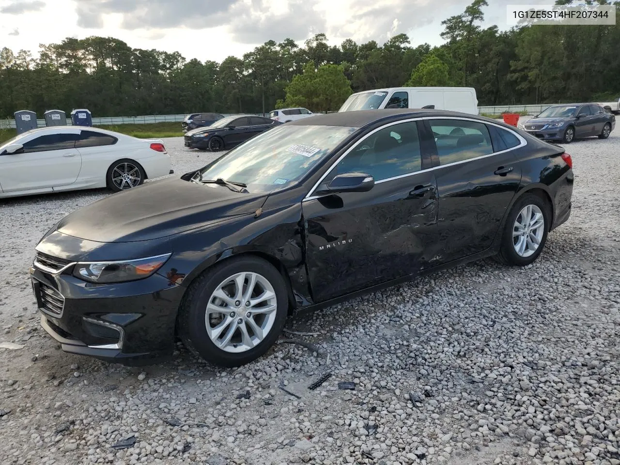 2017 Chevrolet Malibu Lt VIN: 1G1ZE5ST4HF207344 Lot: 73025844