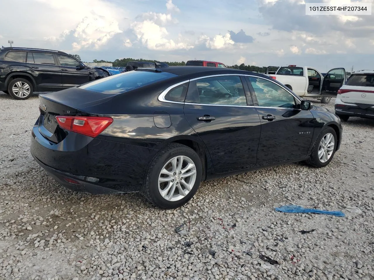 2017 Chevrolet Malibu Lt VIN: 1G1ZE5ST4HF207344 Lot: 73025844