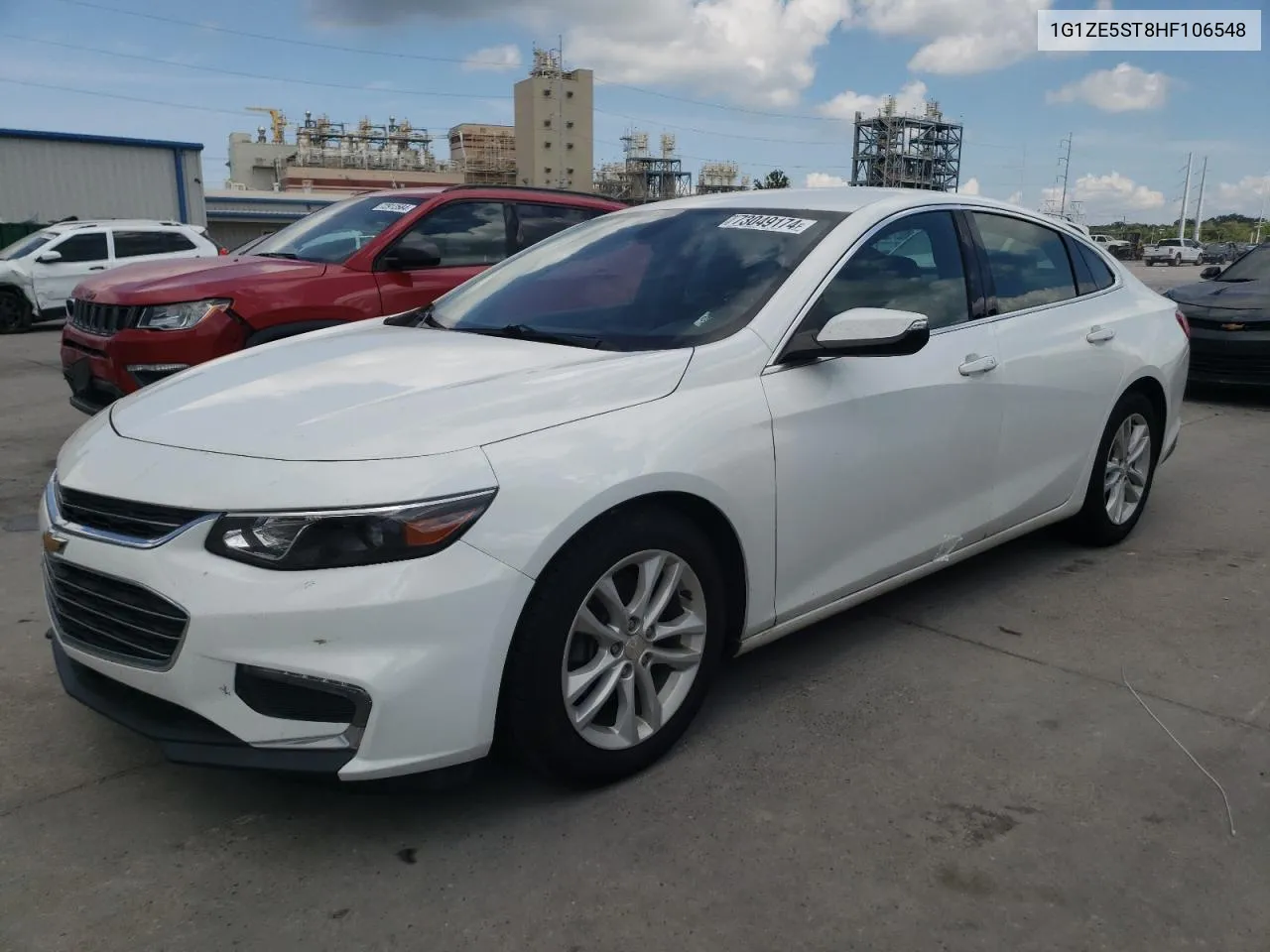 2017 Chevrolet Malibu Lt VIN: 1G1ZE5ST8HF106548 Lot: 73049174