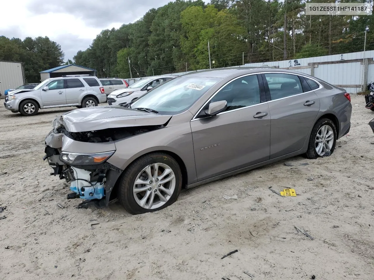 2017 Chevrolet Malibu Lt VIN: 1G1ZE5ST1HF141187 Lot: 73135844