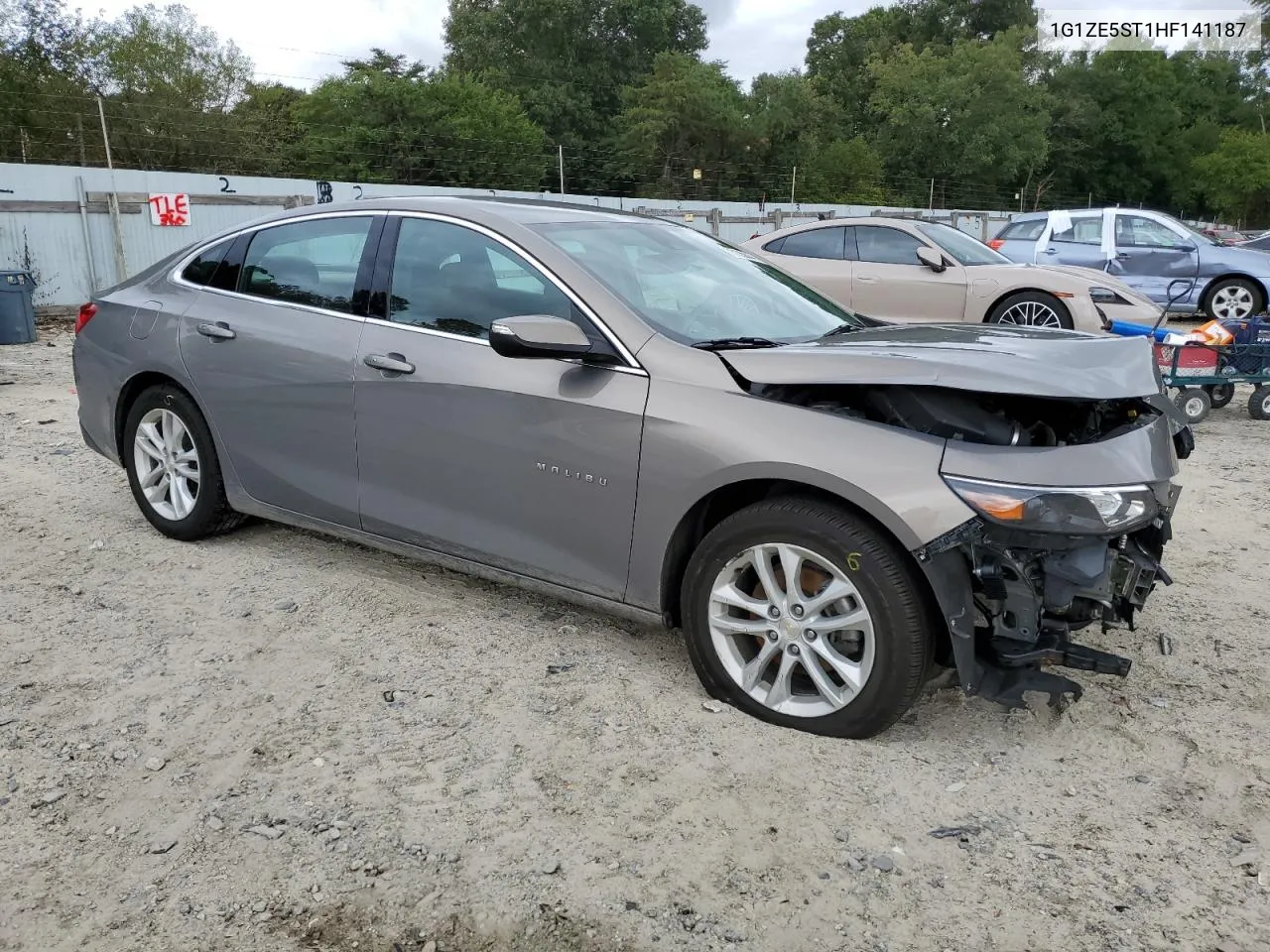 2017 Chevrolet Malibu Lt VIN: 1G1ZE5ST1HF141187 Lot: 73135844