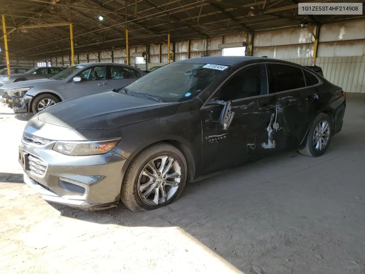 2017 Chevrolet Malibu Lt VIN: 1G1ZE5ST4HF214908 Lot: 73182454