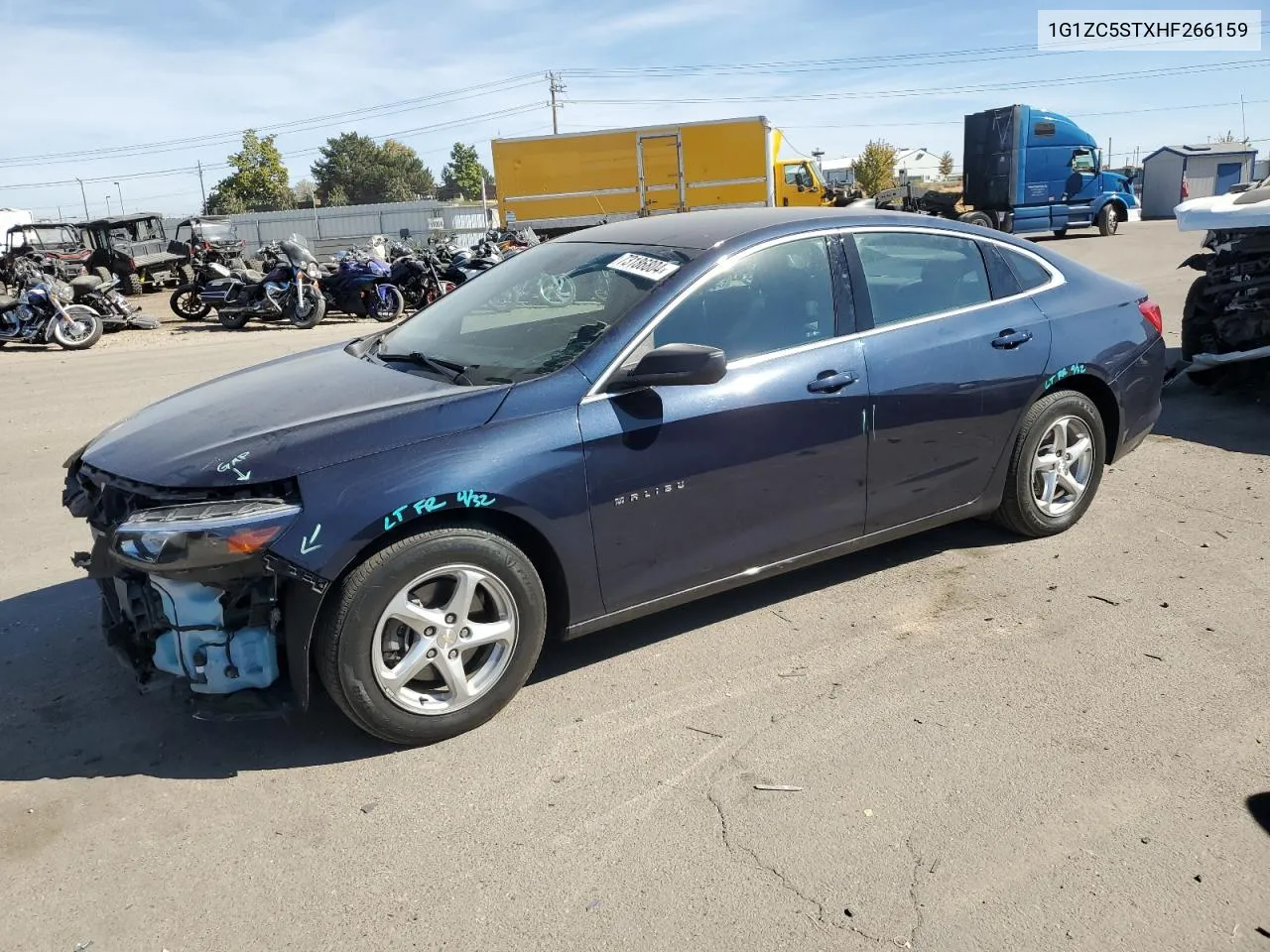 2017 Chevrolet Malibu Ls VIN: 1G1ZC5STXHF266159 Lot: 73186804