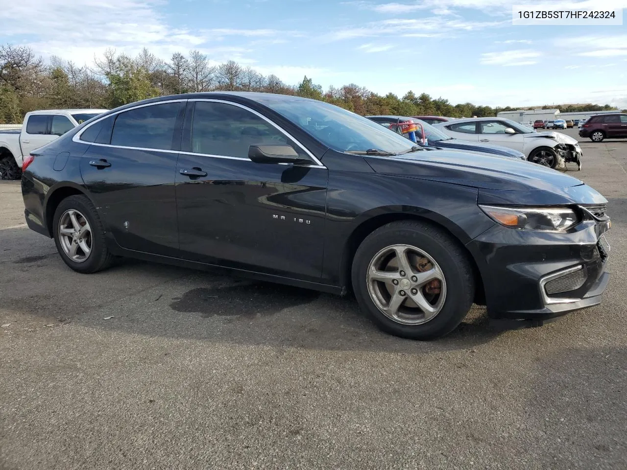 2017 Chevrolet Malibu Ls VIN: 1G1ZB5ST7HF242324 Lot: 73286444