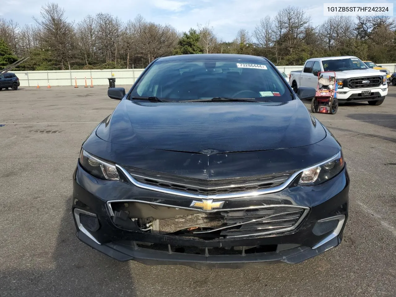 2017 Chevrolet Malibu Ls VIN: 1G1ZB5ST7HF242324 Lot: 73286444