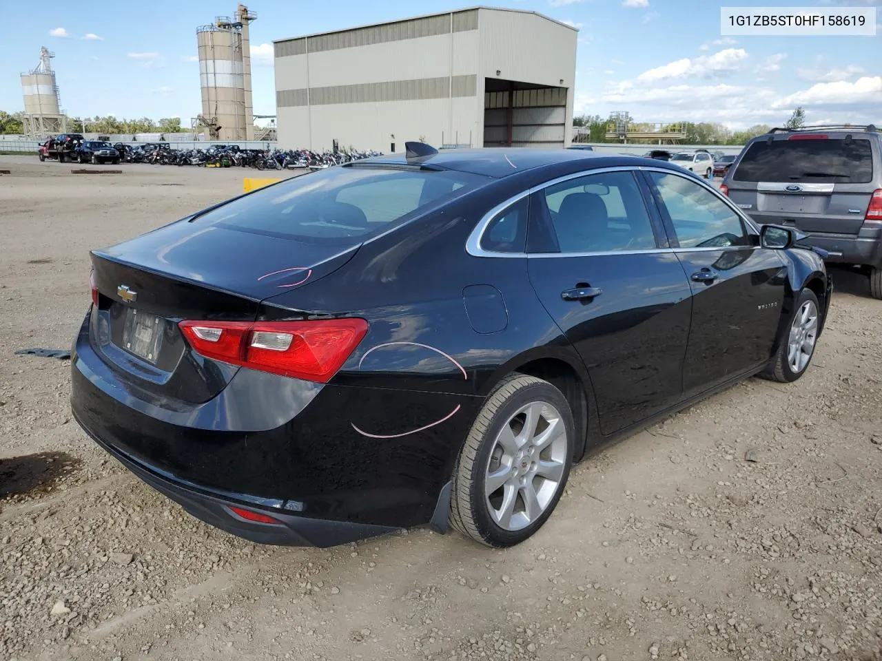 1G1ZB5ST0HF158619 2017 Chevrolet Malibu Ls