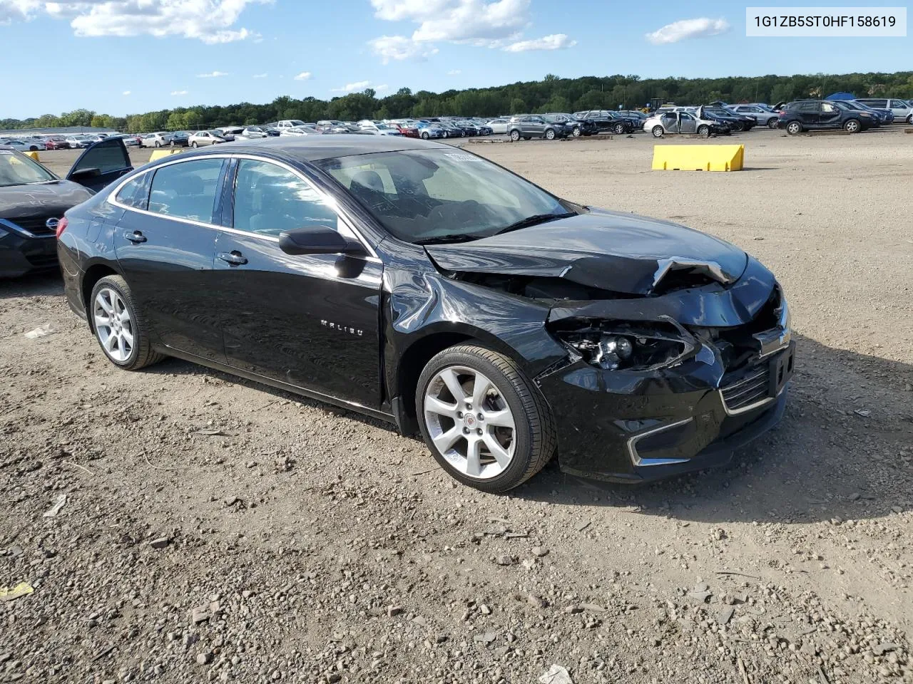 2017 Chevrolet Malibu Ls VIN: 1G1ZB5ST0HF158619 Lot: 73309404