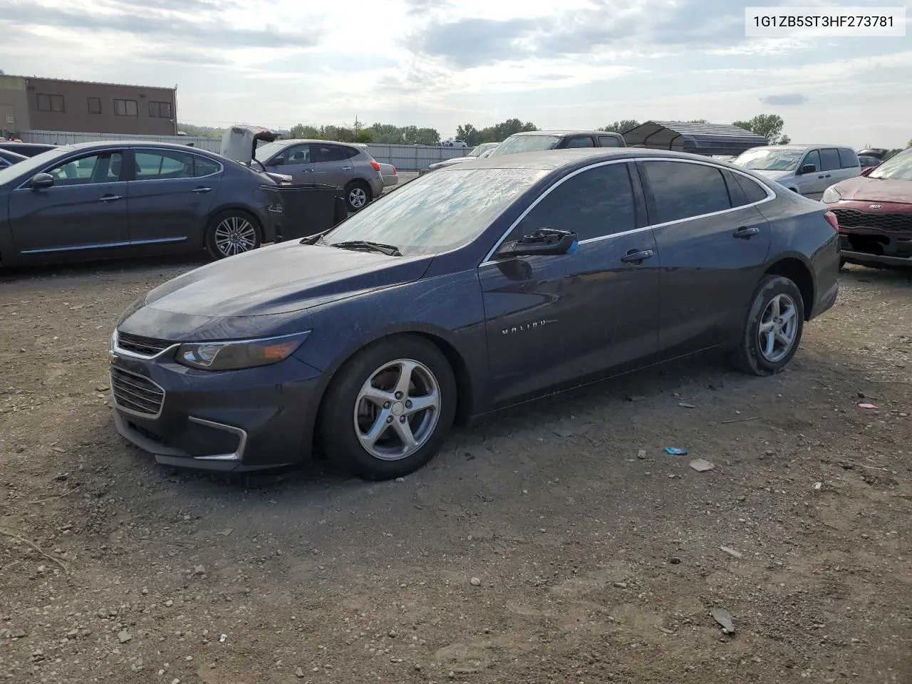 1G1ZB5ST3HF273781 2017 Chevrolet Malibu Ls