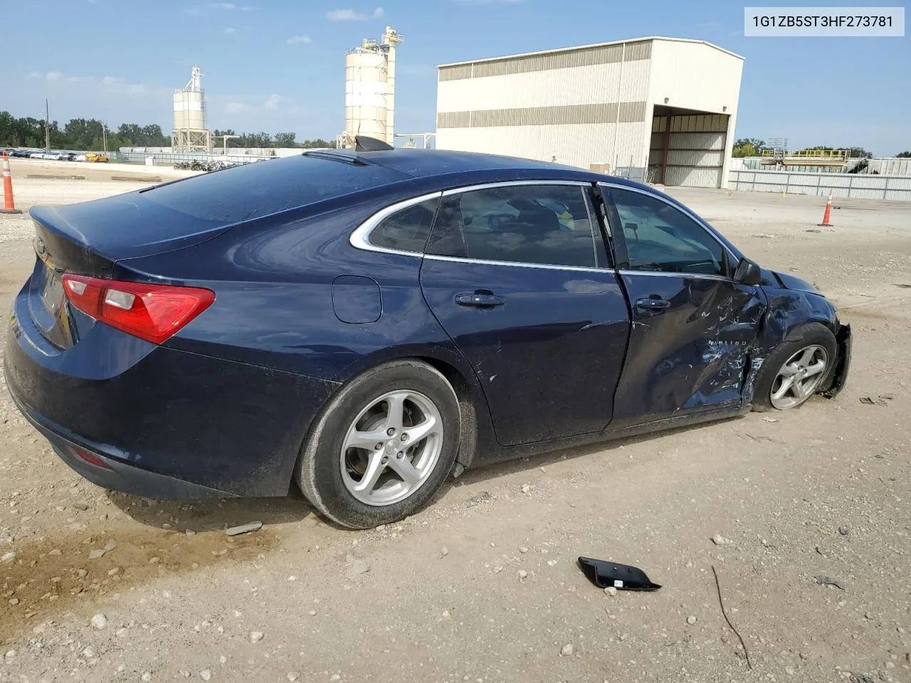 1G1ZB5ST3HF273781 2017 Chevrolet Malibu Ls