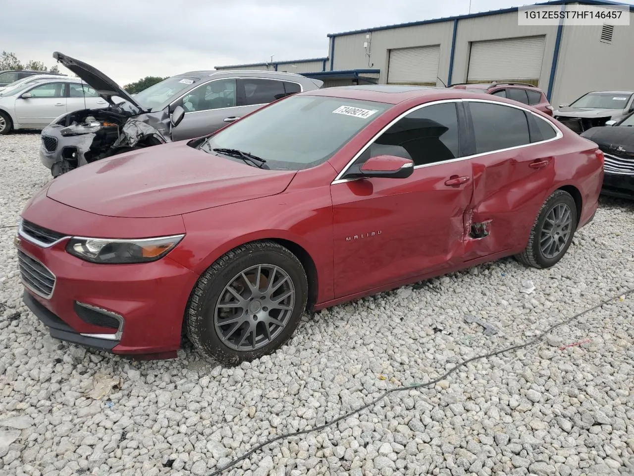 2017 Chevrolet Malibu Lt VIN: 1G1ZE5ST7HF146457 Lot: 73409214