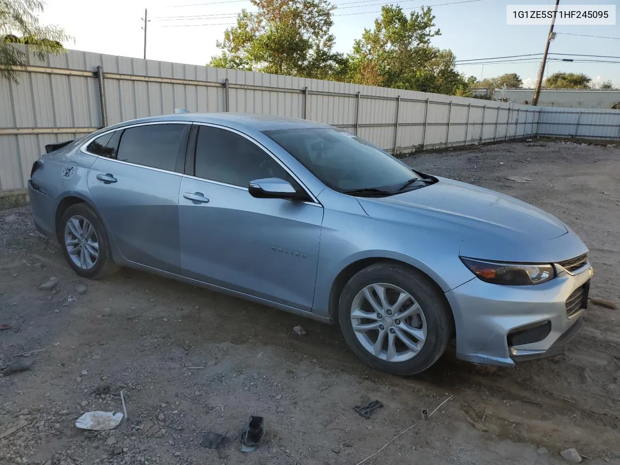 2017 Chevrolet Malibu Lt VIN: 1G1ZE5ST1HF245095 Lot: 73470194