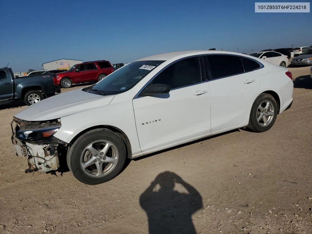 2017 Chevrolet Malibu Ls VIN: 1G1ZB5ST6HF224218 Lot: 73487074