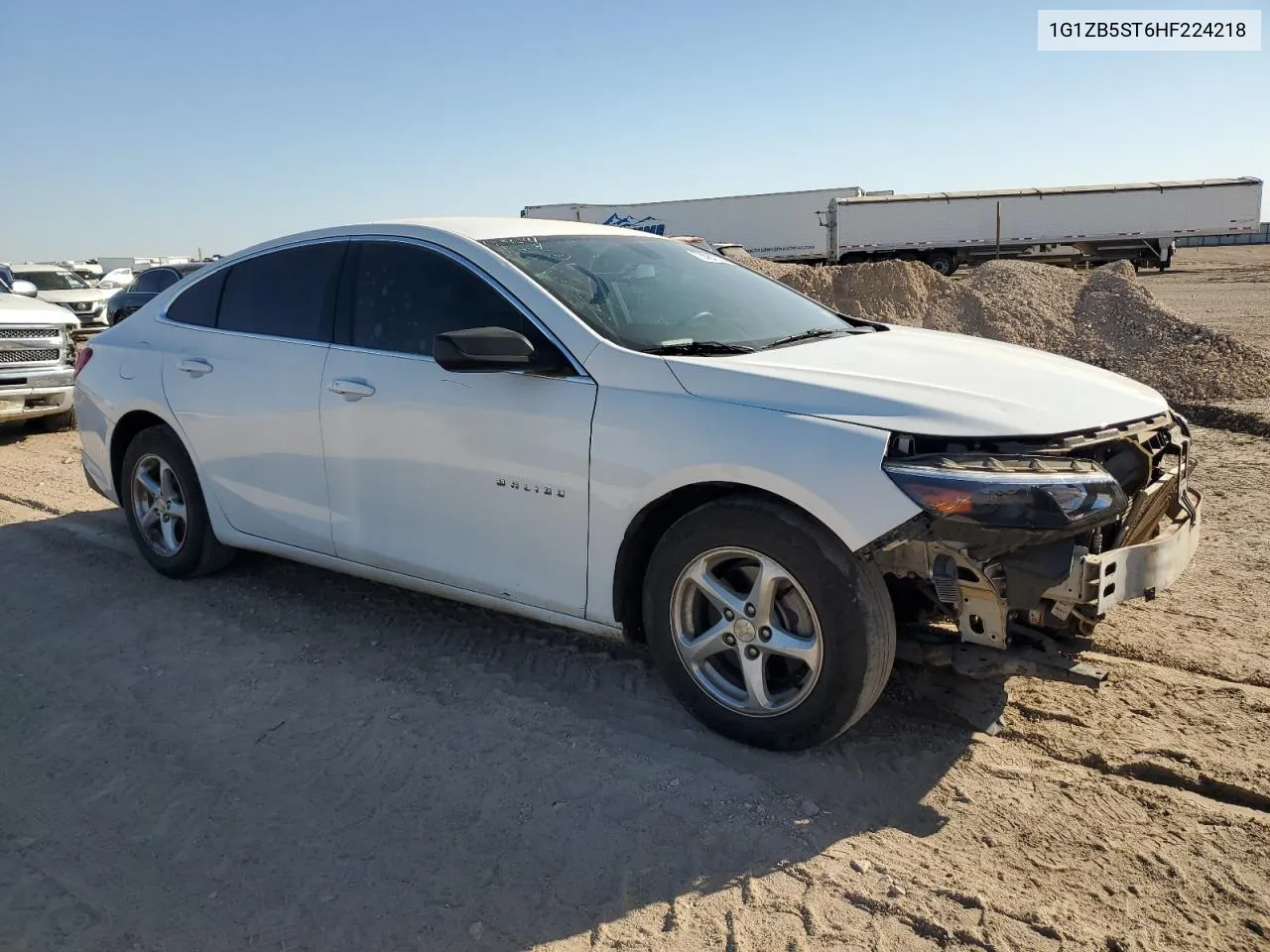 2017 Chevrolet Malibu Ls VIN: 1G1ZB5ST6HF224218 Lot: 73487074