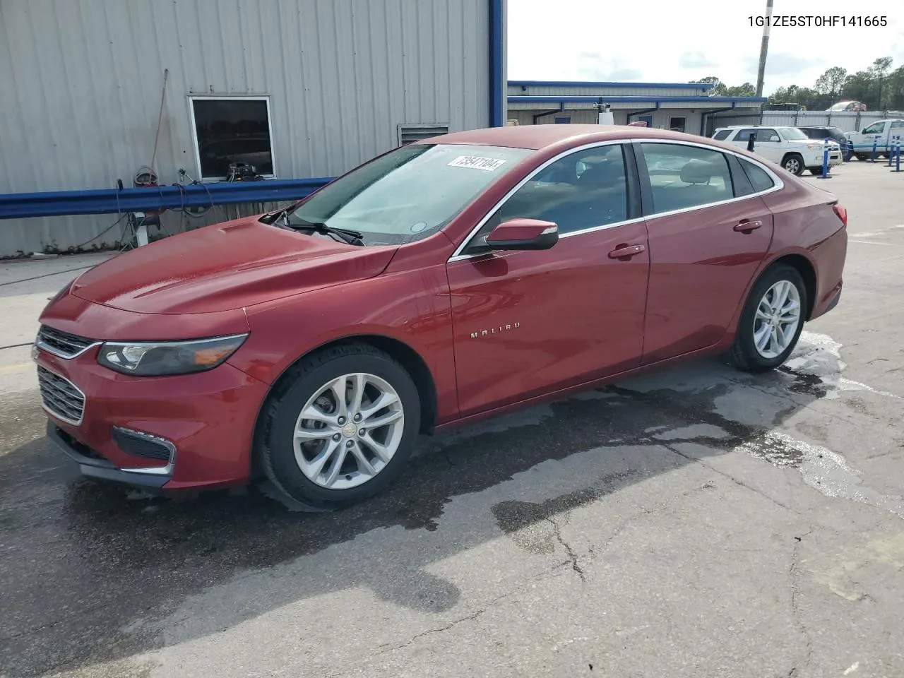 2017 Chevrolet Malibu Lt VIN: 1G1ZE5ST0HF141665 Lot: 73547104